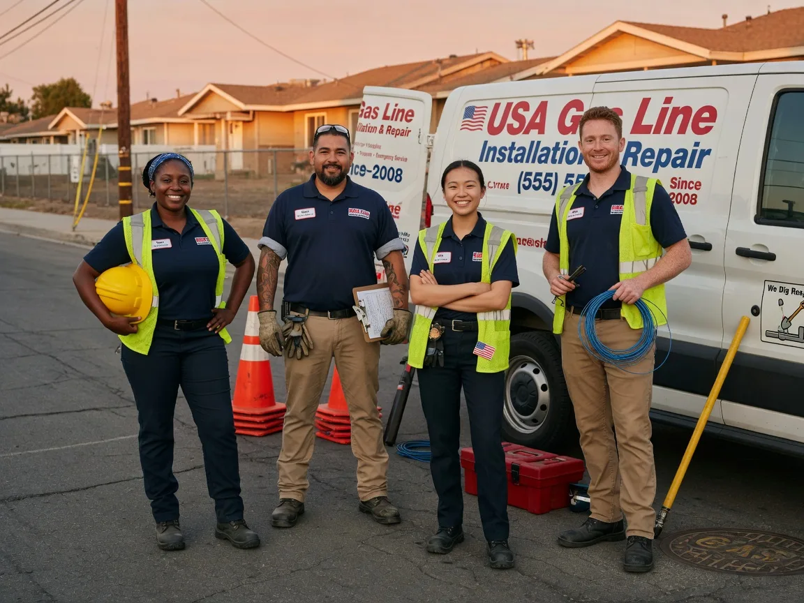 Gas Line Installation company in Gamerco, NM
